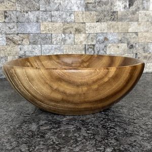 Handmade 7" Mimosa Wood Bowl